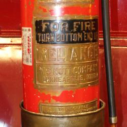 Fire Extinguisher for the M.F.D. Pumper Truck