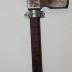 Small Steel Metal Pry Ax with Brown Plastic Handle