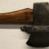 Fire Ax with Silver Steel Metal Head and Wooden Handle