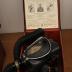 MSA (Mine Safety Appliances Company) Ammonia Mask with "All-Vision" Facepiece/Gas Mask, Carrying Straps, Oxygen Canister, and Carrying Case