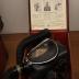 MSA (Mine Safety Appliances Company) Ammonia Mask with "All-Vision" Facepiece/Gas Mask, Carrying Straps, Oxygen Canister, and Carrying Case