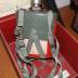 MSA (Mine Safety Appliances Company) Ammonia Mask with "All-Vision" Facepiece/Gas Mask, Carrying Straps, Oxygen Canister, and Carrying Case
