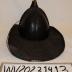 Cataract 1 Black Leather Firefighter's Helmet