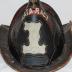 Cataract 1 Black Leather Firefighter's Helmet