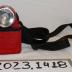 Koehler Brand Red Plastic Electric Lantern