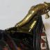 Cataract 1 Black Leather Firefighter's Helmet