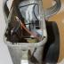 Master-Light Carpenter MFG. Co. Brand Silver Steel Metal Electric Hand Lantern