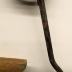 Steel Metal Hook Attached to a Braided Rope