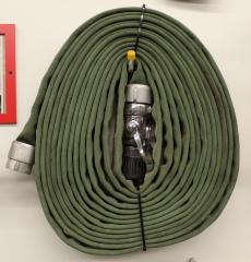 Hi-Combat II Brand Fire Hose with an Elkhart Brass Brand Fog Nozzle