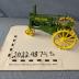 Model A John Deere tractor 