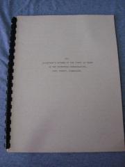 The Secretary's Record of the First 50 years of the Indherred Congregation, Pope County, Minnesota.