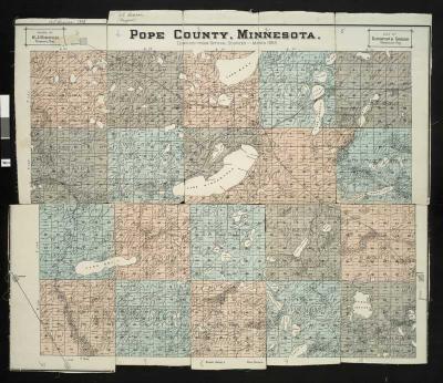 Pope County Minnesota (Plat Map)