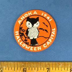 1941 Anoka Halloween Button
