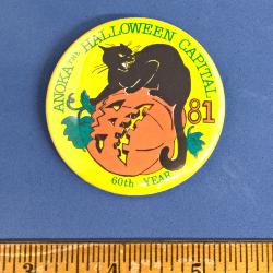 1981 Anoka Halloween Button
