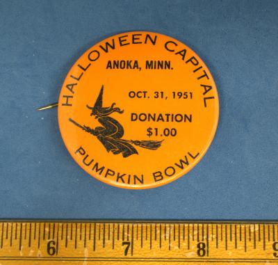 1951 Anoka Halloween Button