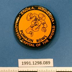 1960, 1962, 1972 Anoka Halloween Button