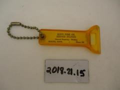 Key Chain Advertising Bud's Pure Oil Service Station