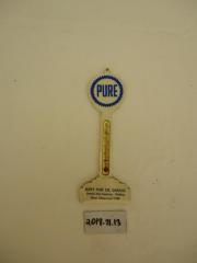 Pure Oil Garage Advertising Thermometer