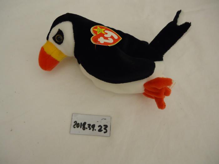 TY Stuffed Puffin Sample