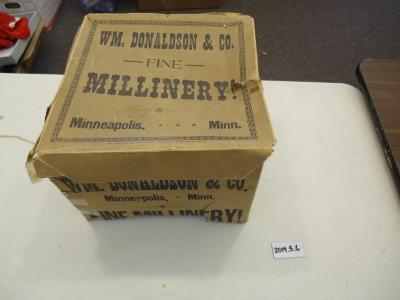 Woman's Hat Box, Donaldson's