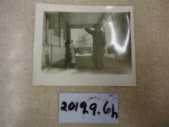 Photograph, Walter Hoffman(?) and Dog