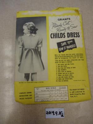 Pre-Cut Ready to Sew Pattern