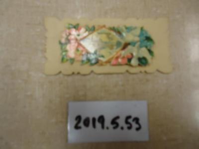 Calling Card for Miss R. H. Bowers