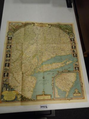 Map, New York City and Environs