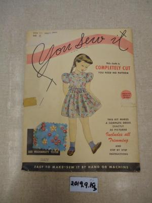 Pre-cut Child's Dress Pattern