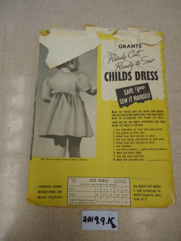 Pre-Cut Ready to Sew Pattern