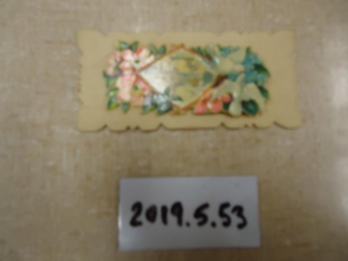 Calling Card for Miss R. H. Bowers