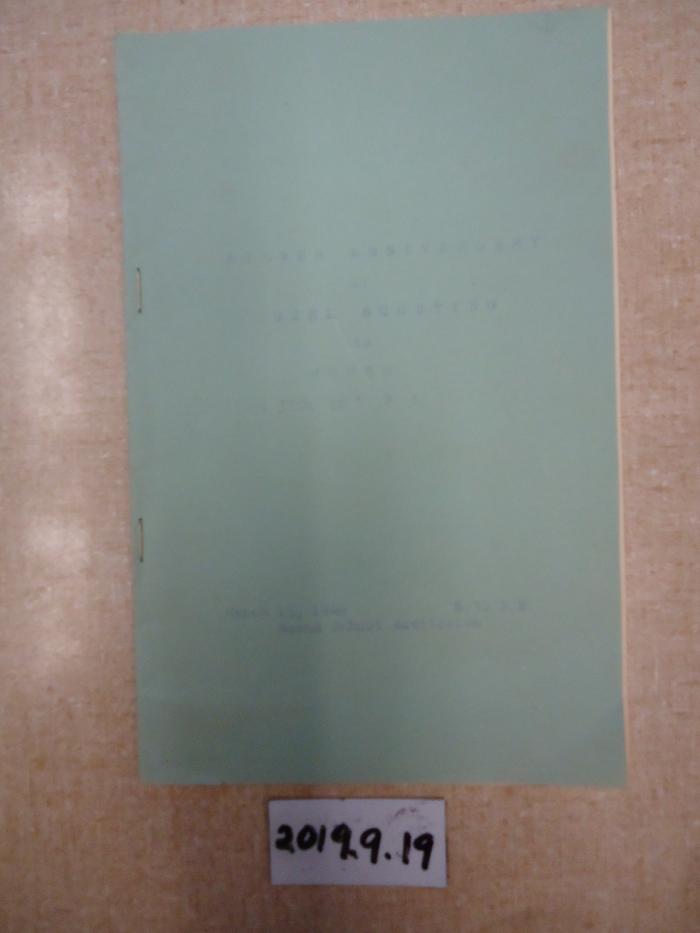 Girl Scout Program, Mound