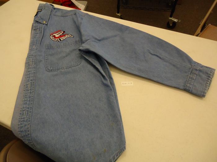 Westonka White Hawks Denim Shirt