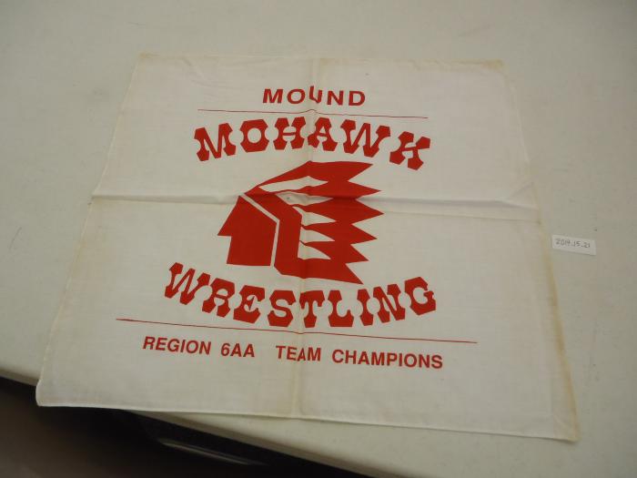Mound Mohawk Wrestling Championship Team Hankie