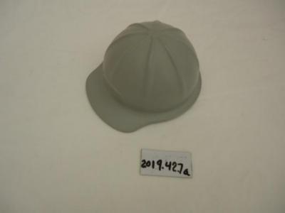 Plush Teddy Bear 1st Hardhat Prototype, Gray