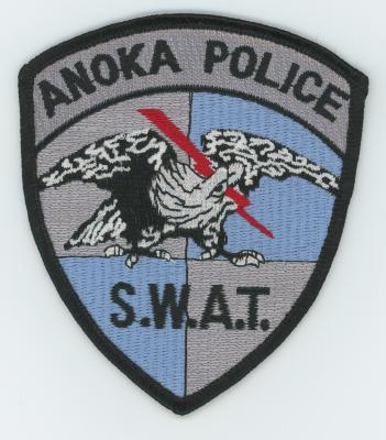 Anoka Police SWAT Patch