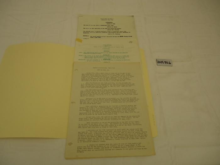 Records of the Minnetonka Triad Club
