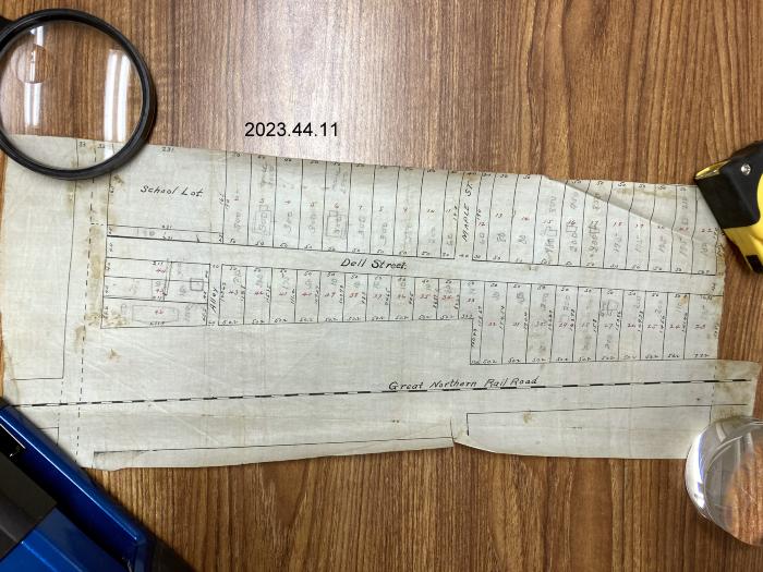 Plat Map of Dell Street, Mound, MN