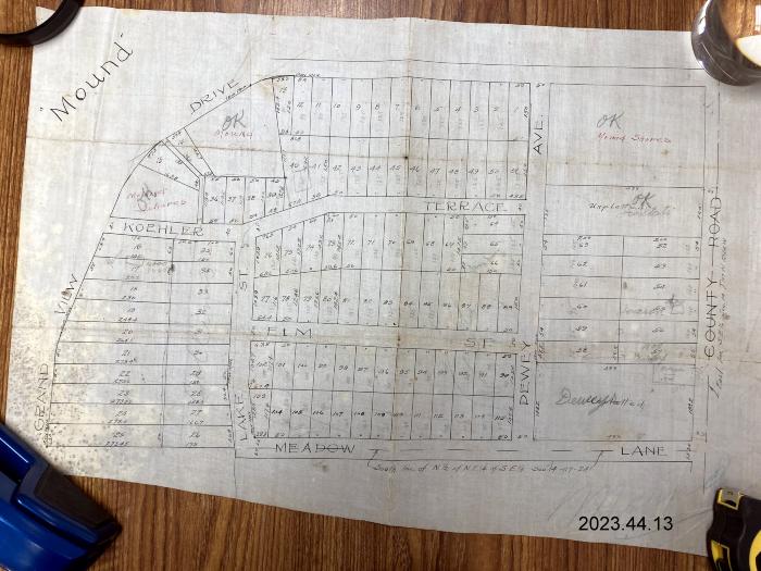 Plat Map of Mound Shores, Mound, MN