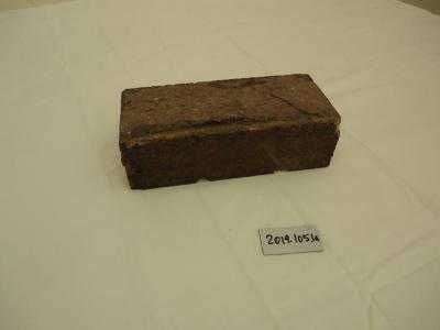 Brick from Construction of Our Lady of the Lake Annex