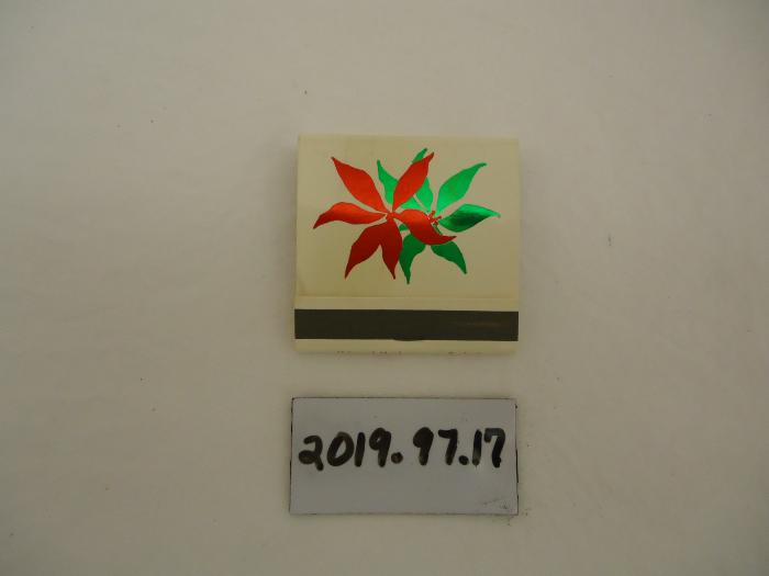 Mound Bank Christmas Matchbook