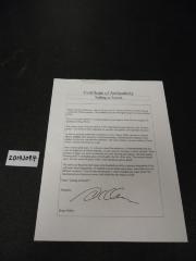 Certificate of Authenticity 