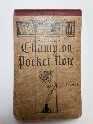 Champion Pocket Note