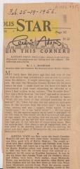 Newspaper Clipping 