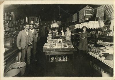 Interior View of the Krenzke Store, Utica, Minnesota