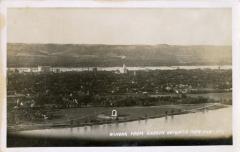 View of Winona from Garvin Heights Park, Winona, Minnesota