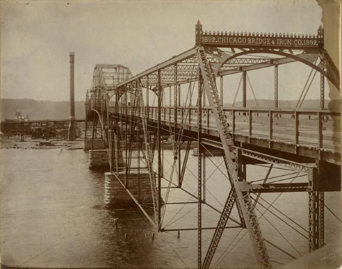 High Wagon Bridge over the Mississippi, Winona, Minnesota