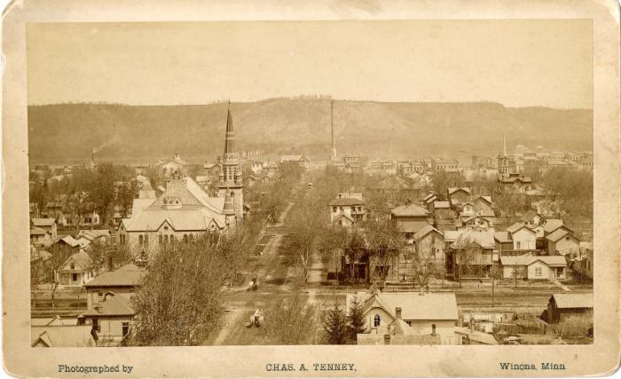 View of Johnson Street, Winona, Minnesota