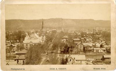 View of Johnson Street, Winona, Minnesota