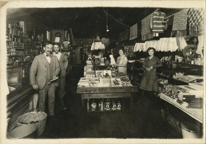 Interior View of the Krenzke Store, Utica, Minnesota